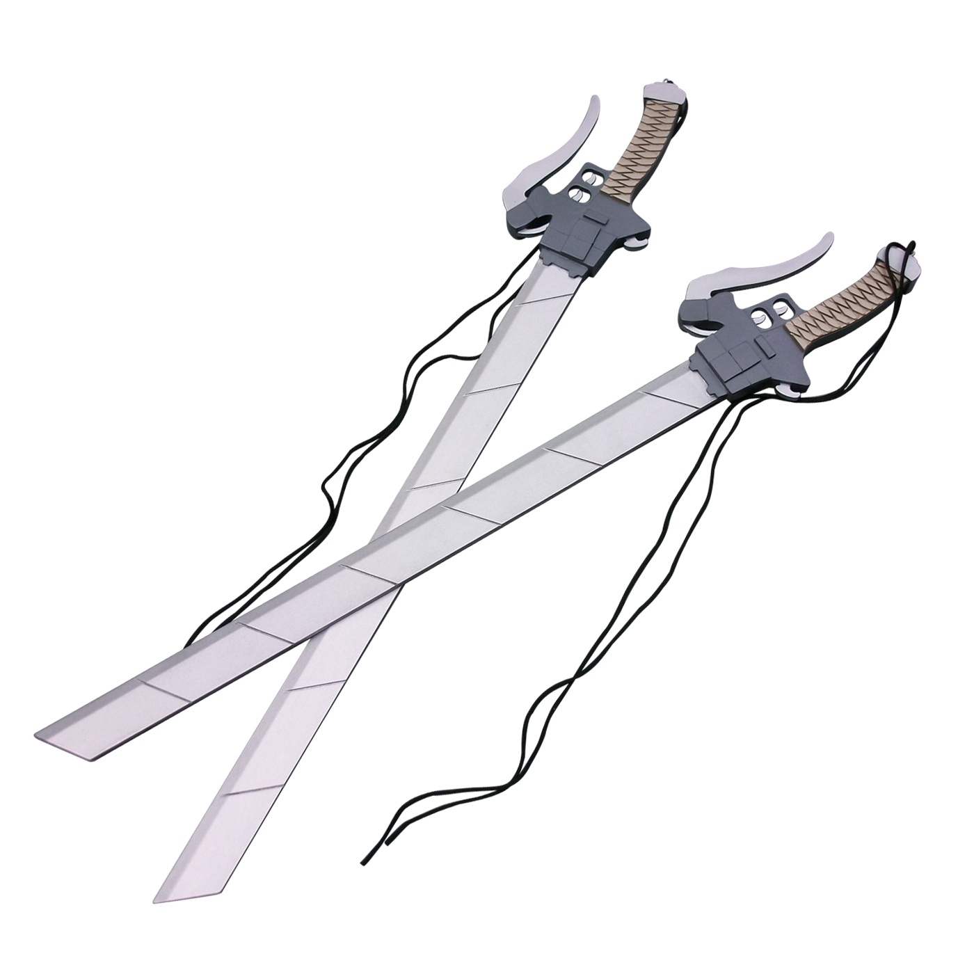 Attack on Titan 3D Maneuver Gear Long Sword Cosplay Wooden Weapons